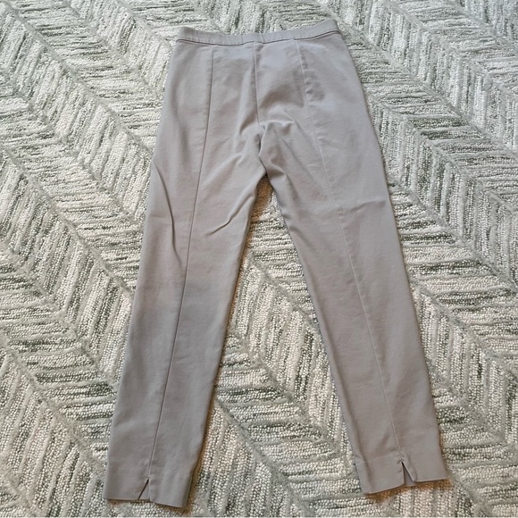 J. Jill Essential Slim Ankle Pockets Tall Pull On Flat Front Cotton Stretch Pant - Picture 9 of 13